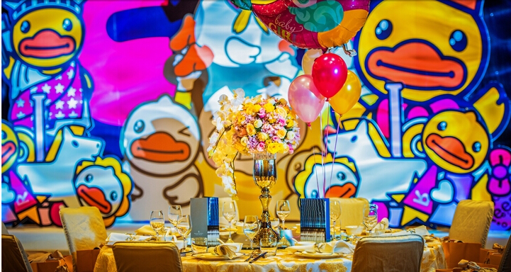 ＂小鸭子＂百日宴